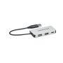 3 portos USB hub, 20 cm kábel