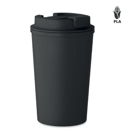 PLA duplafalú pohár 350 ml