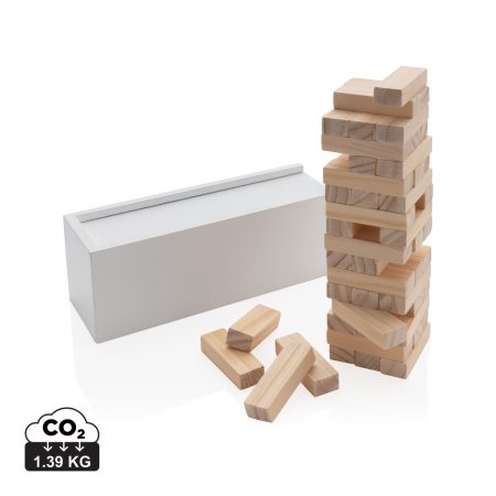 Deluxe jenga fa torony társasjáték